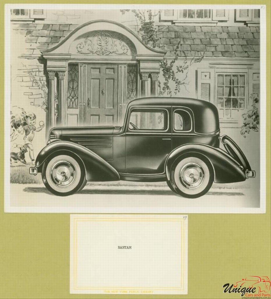 1937 American Bantam Brochure Page 16